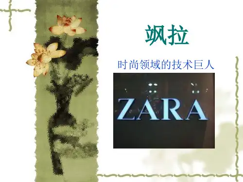 市场营销飒拉案例分析