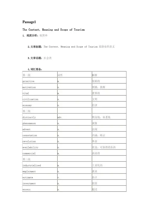 剑桥10阅读解析Test3