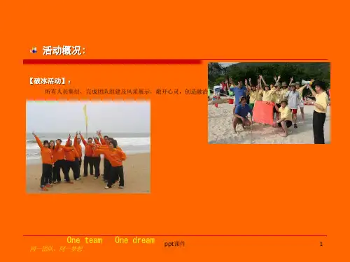 拓展游戏项目汇总含图片  ppt课件