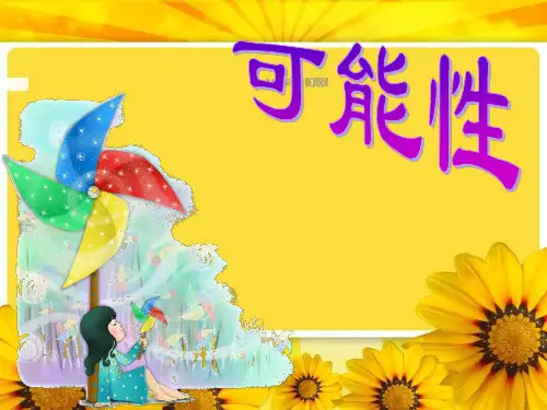 《可能性》PPT