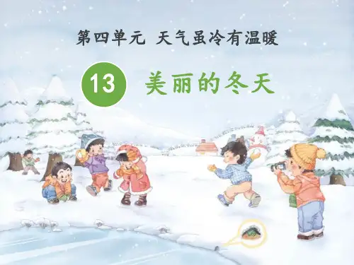 《美丽的冬天》PPT