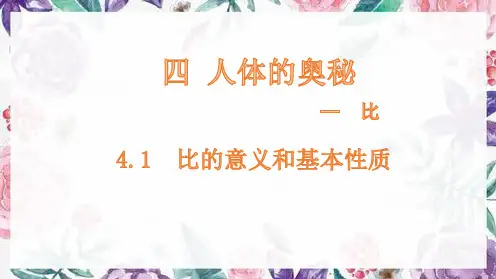义务教育青岛版小学数学六年级上册第四单元《人体的奥秘》全单元课件