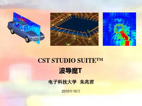 CSTMWS例题4波导魔T即波导定向耦合器