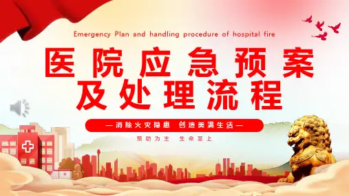 医院应急预案及处理流程PPT