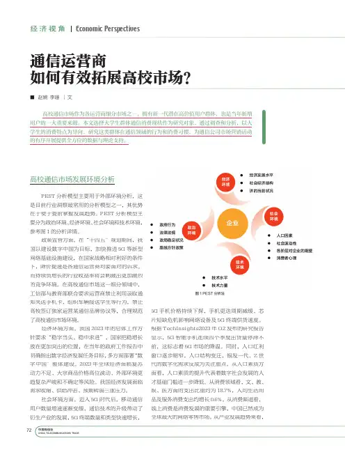 通信运营商如何有效拓展高校市场？