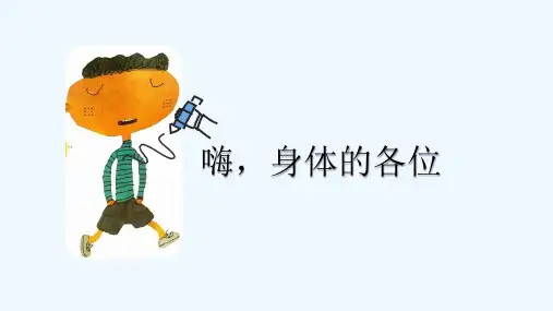 少儿5-6岁 嗨,身体的各位—美术课件