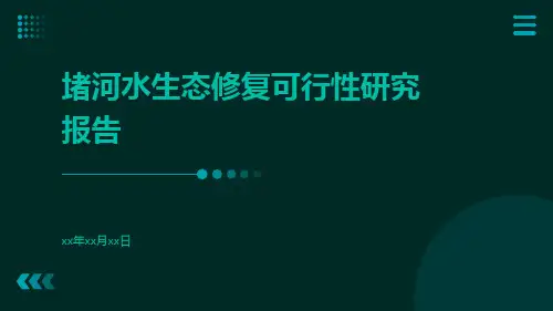堵河水生态修复可行性研究报告