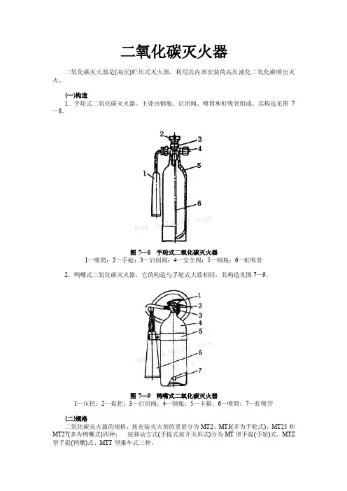 二氧化碳灭火器