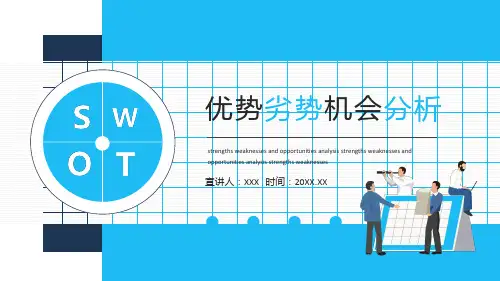 SWOT优势劣势机会分析内容PPT汇报