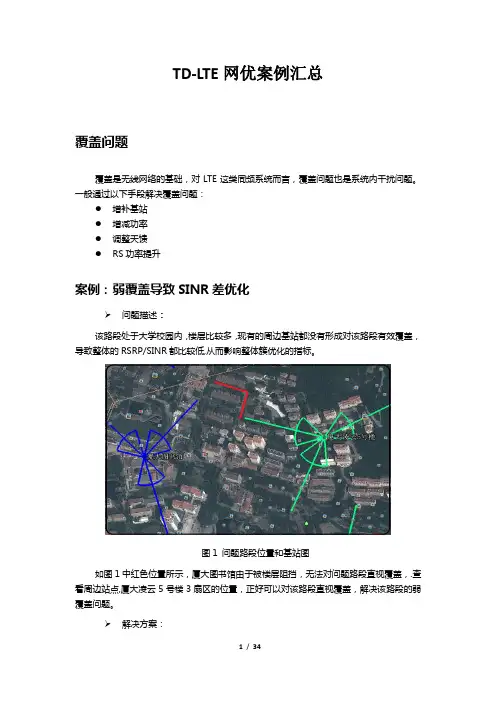 TD-LTE网优案例汇总