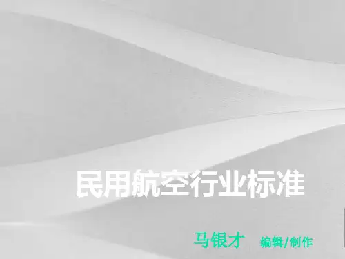 民用航空行业标准详解