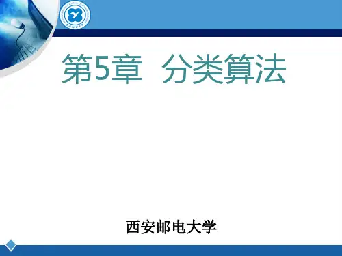 5 第五章分类算法-数据挖掘算法与应用(Python实现)-孙家泽-清华大学出版社