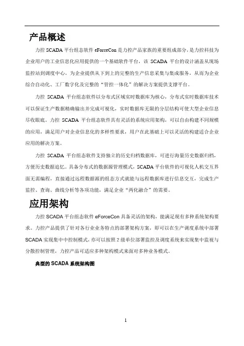 001-力控scada平台软件eforcecon
