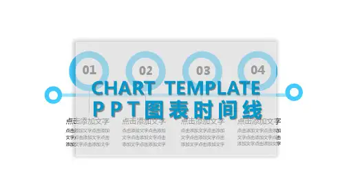 图表时间线PPT模板