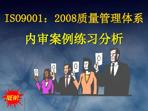 内审案例分析-质量