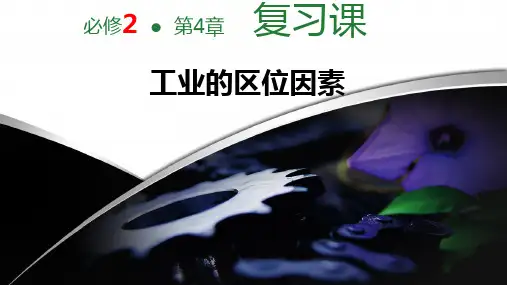 工业的区位因素 优秀教用课件PPT