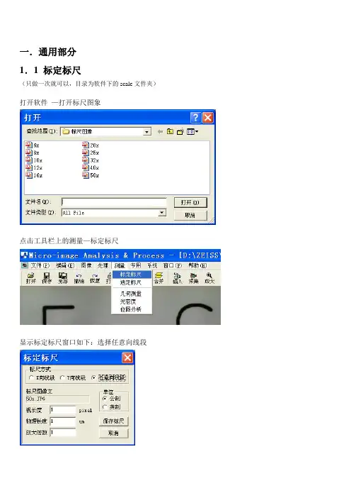图像分析操作步骤