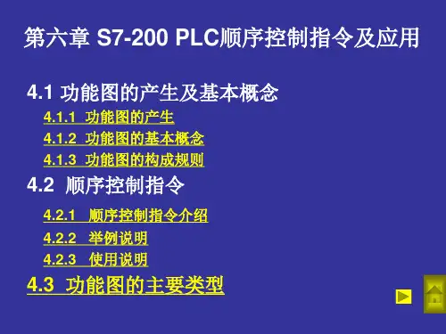 第六章 PLC的顺序控制指令及应用