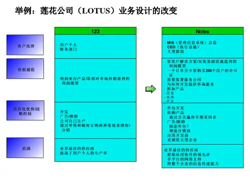 战略控制点及利润模型 - 副本