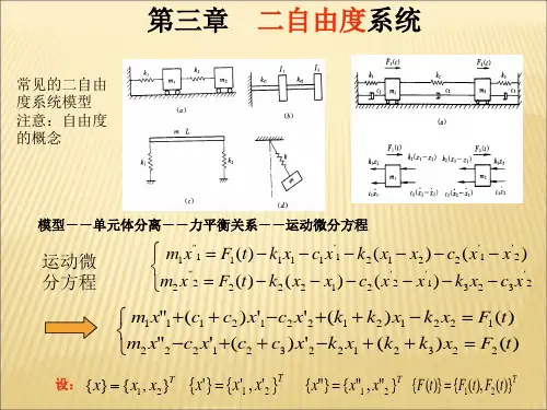 机械振动二自由度