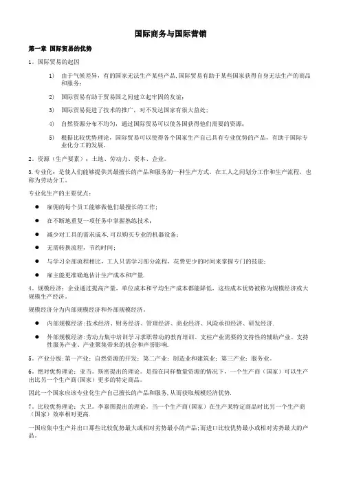 国际商务与国际营销11746