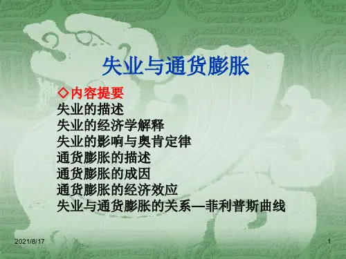 《失业与通货膨胀》课件