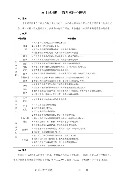 绩效面谈的问题提纲