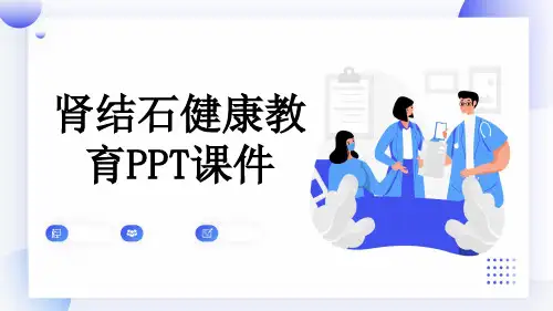 肾结石健康教育PPT课件