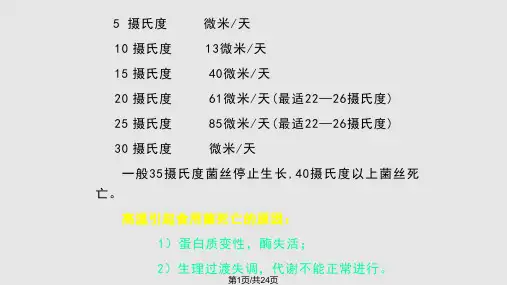 食用菌——PPT课件