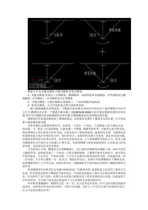 隅撑及作用布置和计算