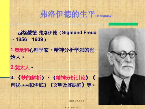 精神分析弗洛伊德课件