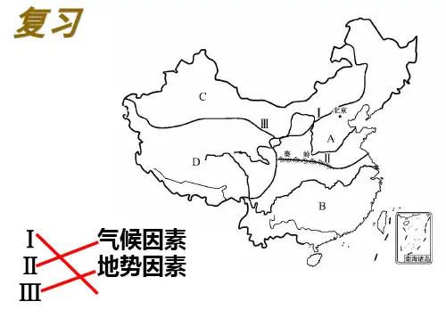 人教版八下地理_自然特征与农业PPT课件