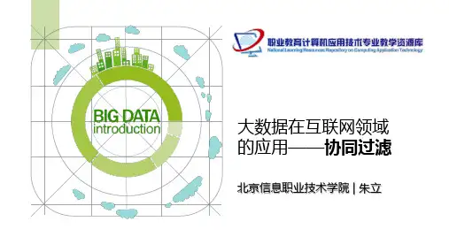 大数据在互联网领域的应用——协同过滤.pptx