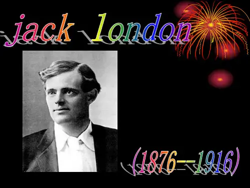 jacklondon生平介绍