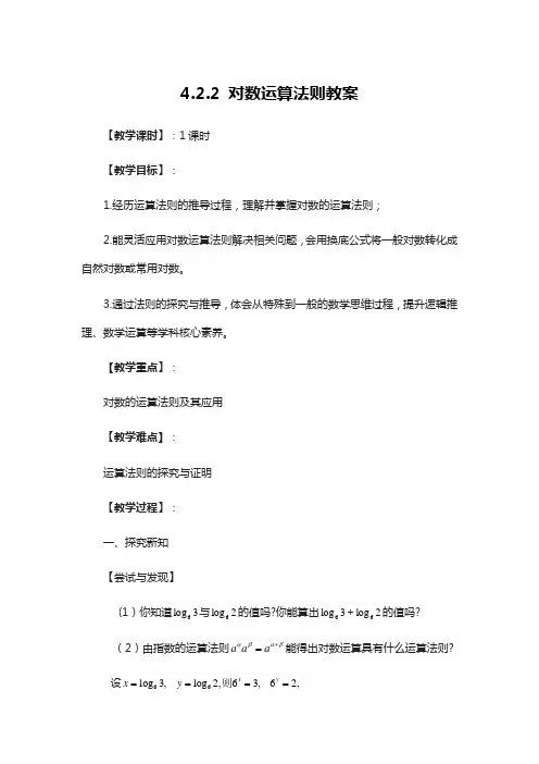 02 教学设计_对数运算法则(3)