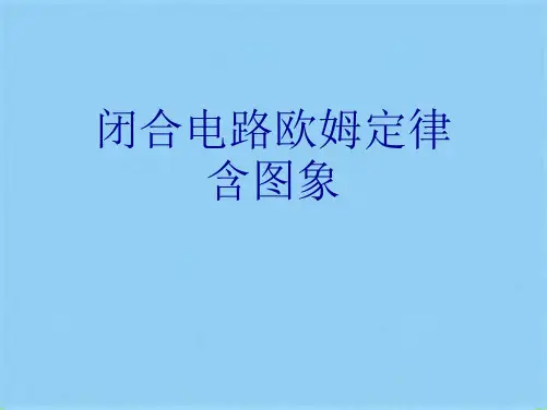 闭合电路欧姆定律含图象(共28张PPT)