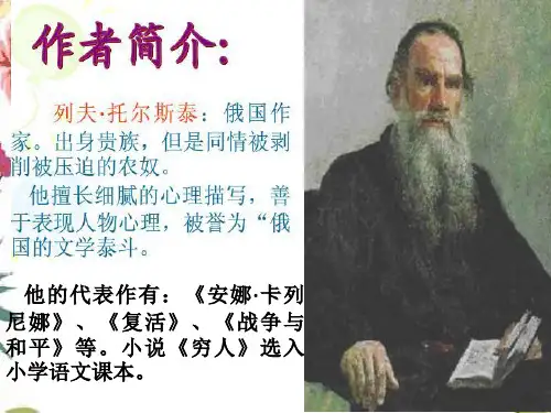 《穷人》PPT课件(完美版)