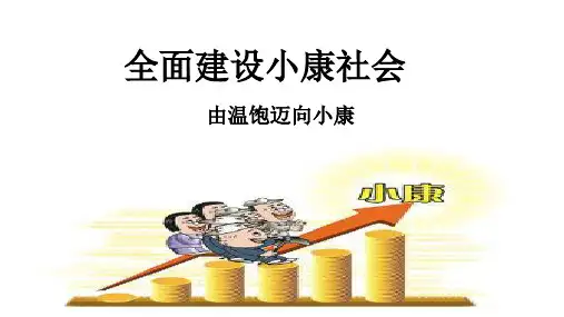 第6课全面建设小康社会