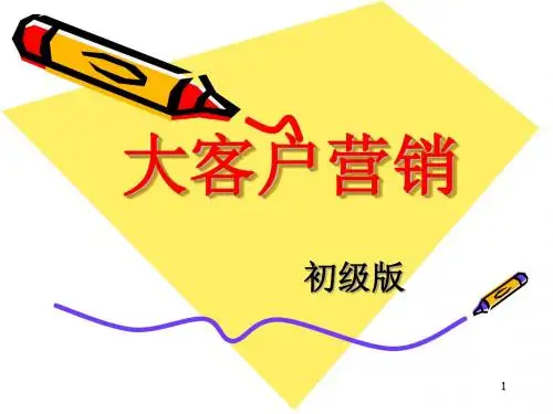 大客户营销ppt课件