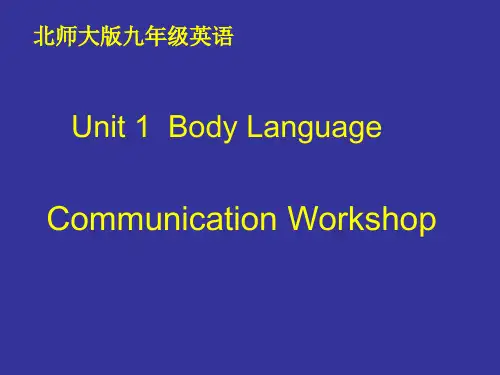 北师大英语九年级全一册Unit 1 lesson 3(共16张PPT)