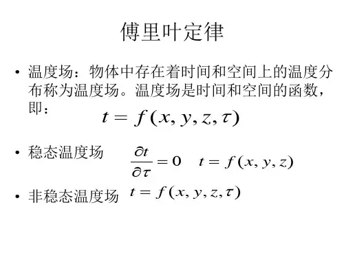 导热基本原理