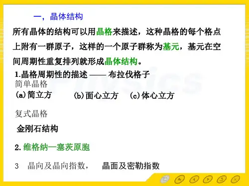 半导体物理期末总结
