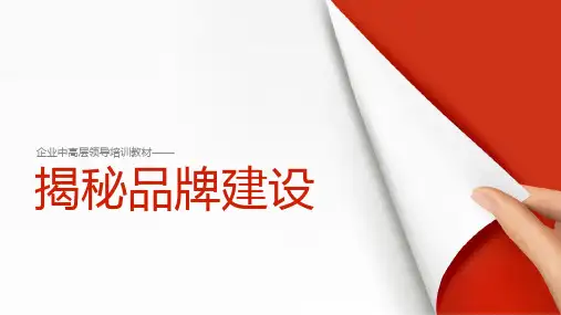 品牌建设类ppt
