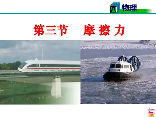 《摩擦力》运动和力PPT课件