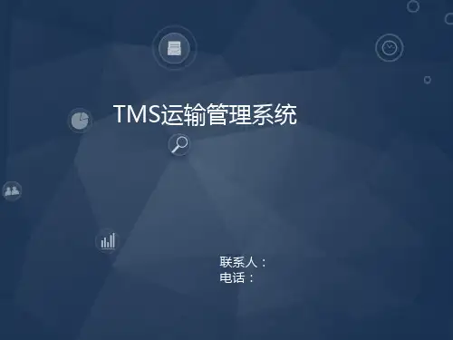 TMS运输管理系统