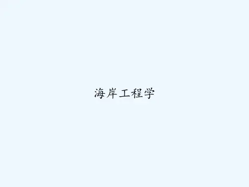 海岸工程学 PPT