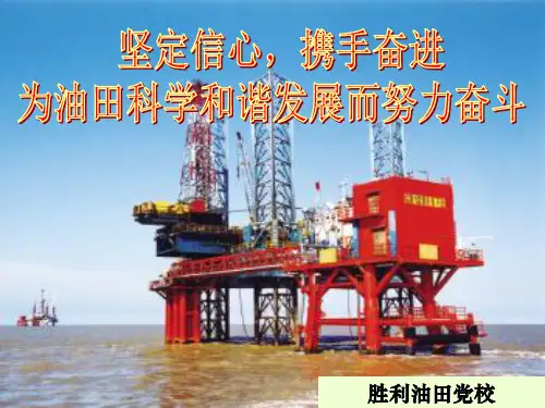 世界石油形势任务教育