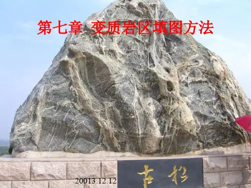 7.变质岩区调方法(2013.12.12)