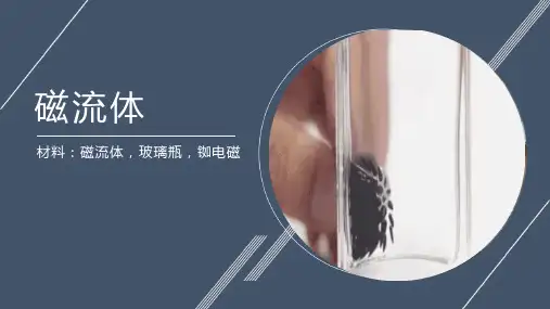 科学小实验磁流体(改)
